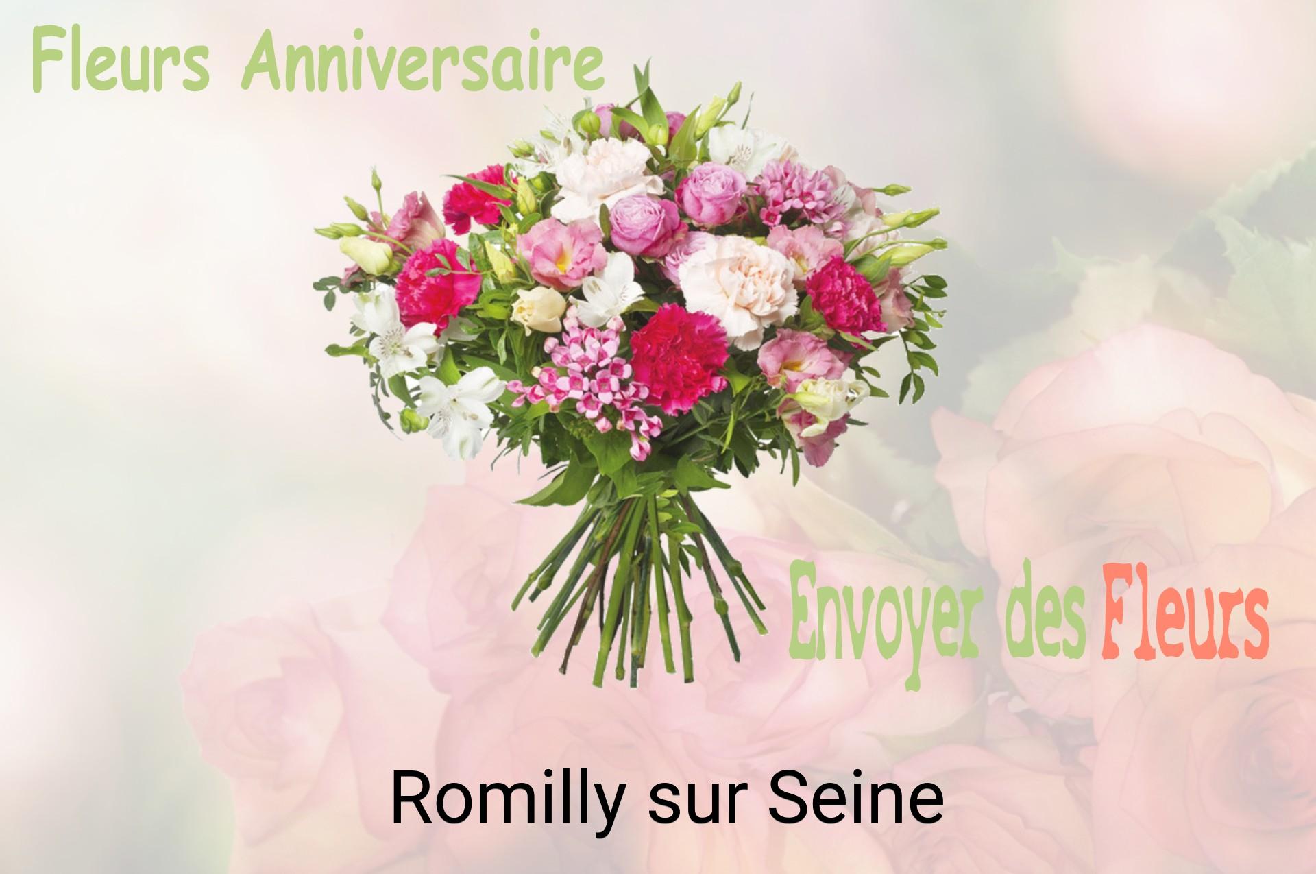 Bouquet de fleurs d’anniversaire livré à Romilly-sur-Seine